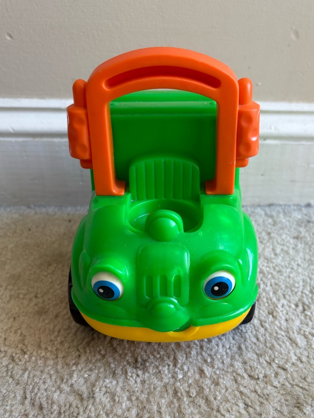 Fisher Price little people vintage Clanky the garbage truck